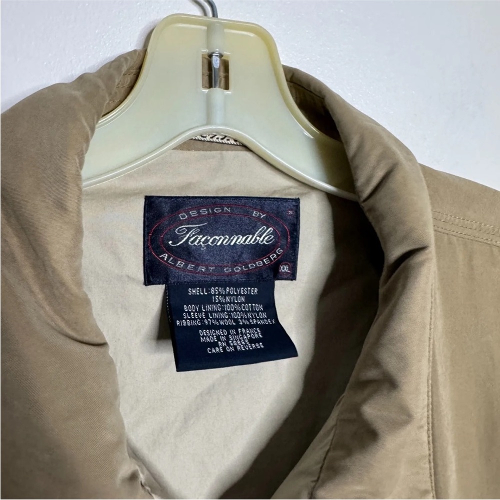 Faconnable Jacket Mens Basic Brown 2xl - image 4